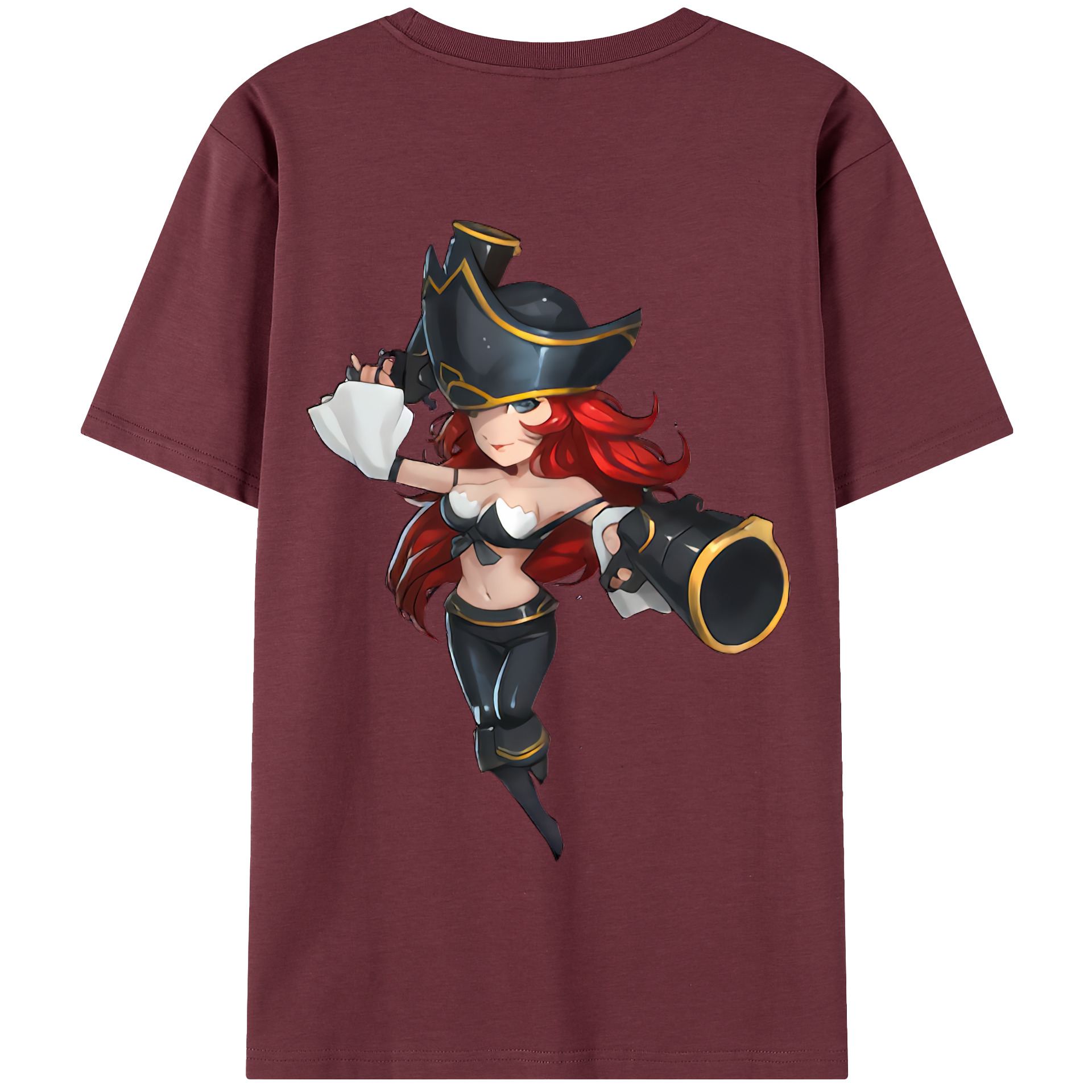 リーグ・オブ・レジェンド League of Legends LOL 綿100％半袖Tシャツ（背面プリント）